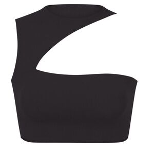 Skims One Shoulder Cropped Top